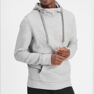 NWT Banana Republic Lofty Hoodie Heather Gray